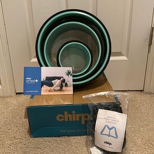 Brand New Chirp 3 Bundle Roller pack plus Upper Back Posture Corrector